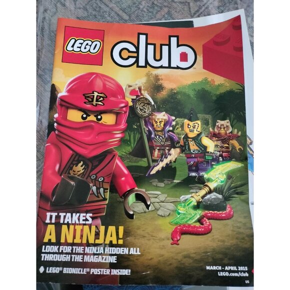 The Ultimate Ninjago Fan Bundle: Tin Sign, Stickers, Bag Tags, Book, Magazine, - Picture 4 of 6